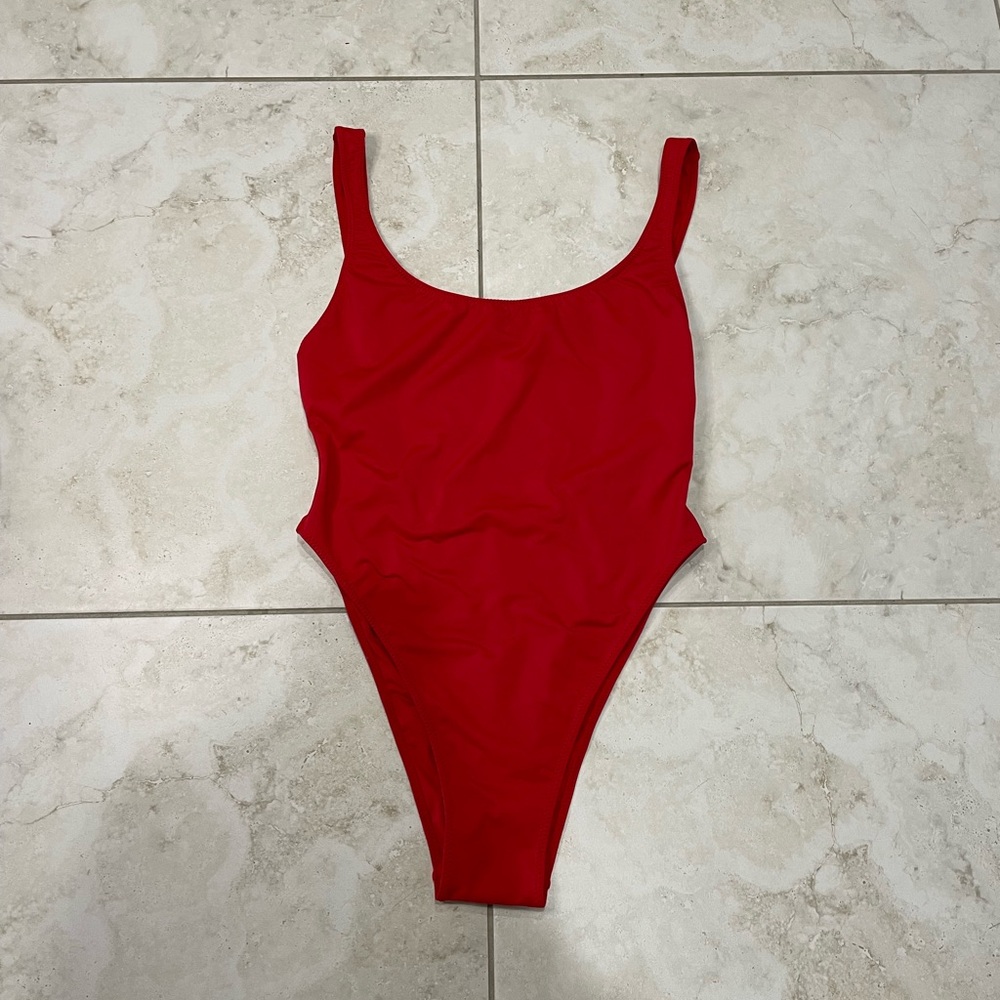 Frankie's Bikinis x Pamela Anderson One Piece Swimsuit NWOT RARE - Picture 4 of 10